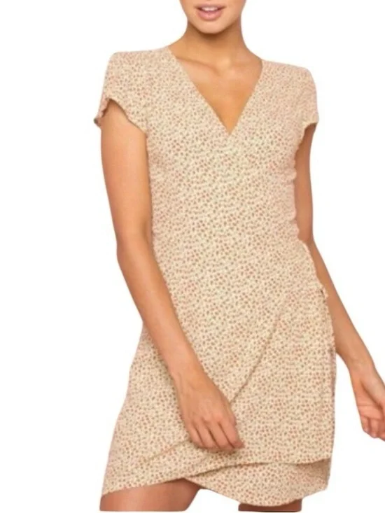 Brandy Melville Floral Wrap Dress - Picture 2 of 8